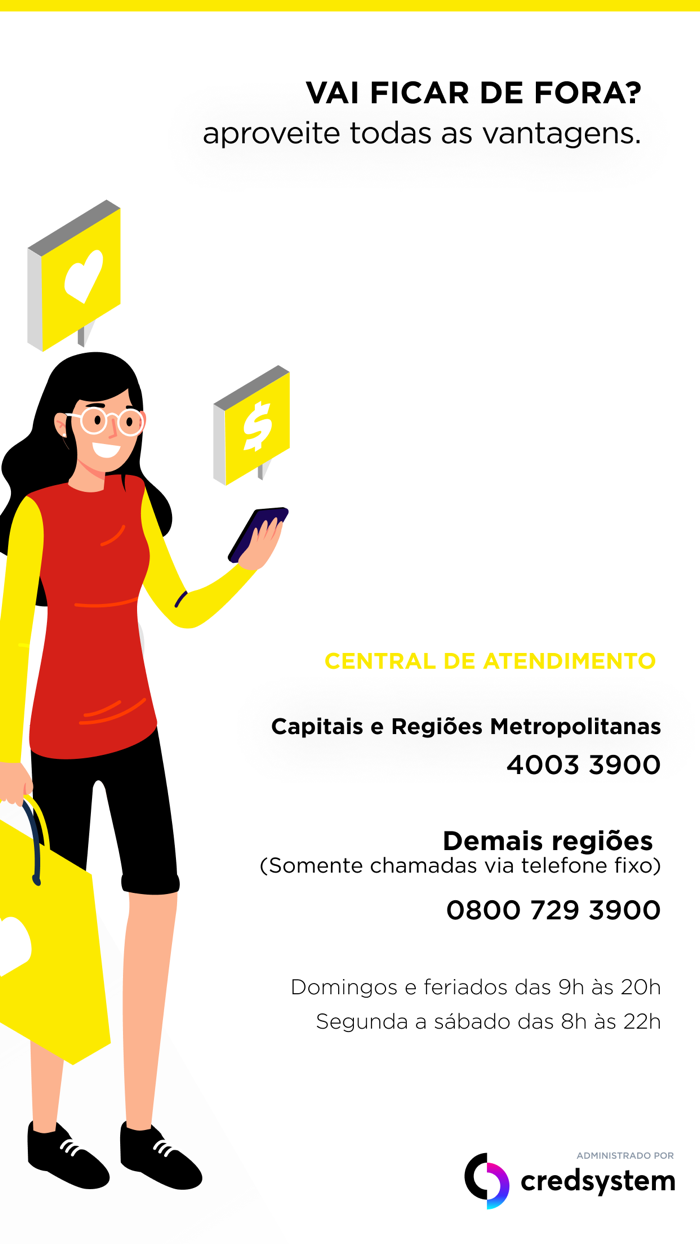 Cartão Show dos Calçados