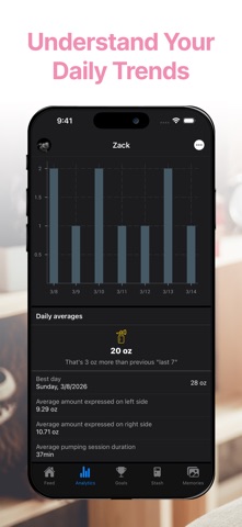 TinyTracks: Milk Stash Tracker Screenshot 6 of 7