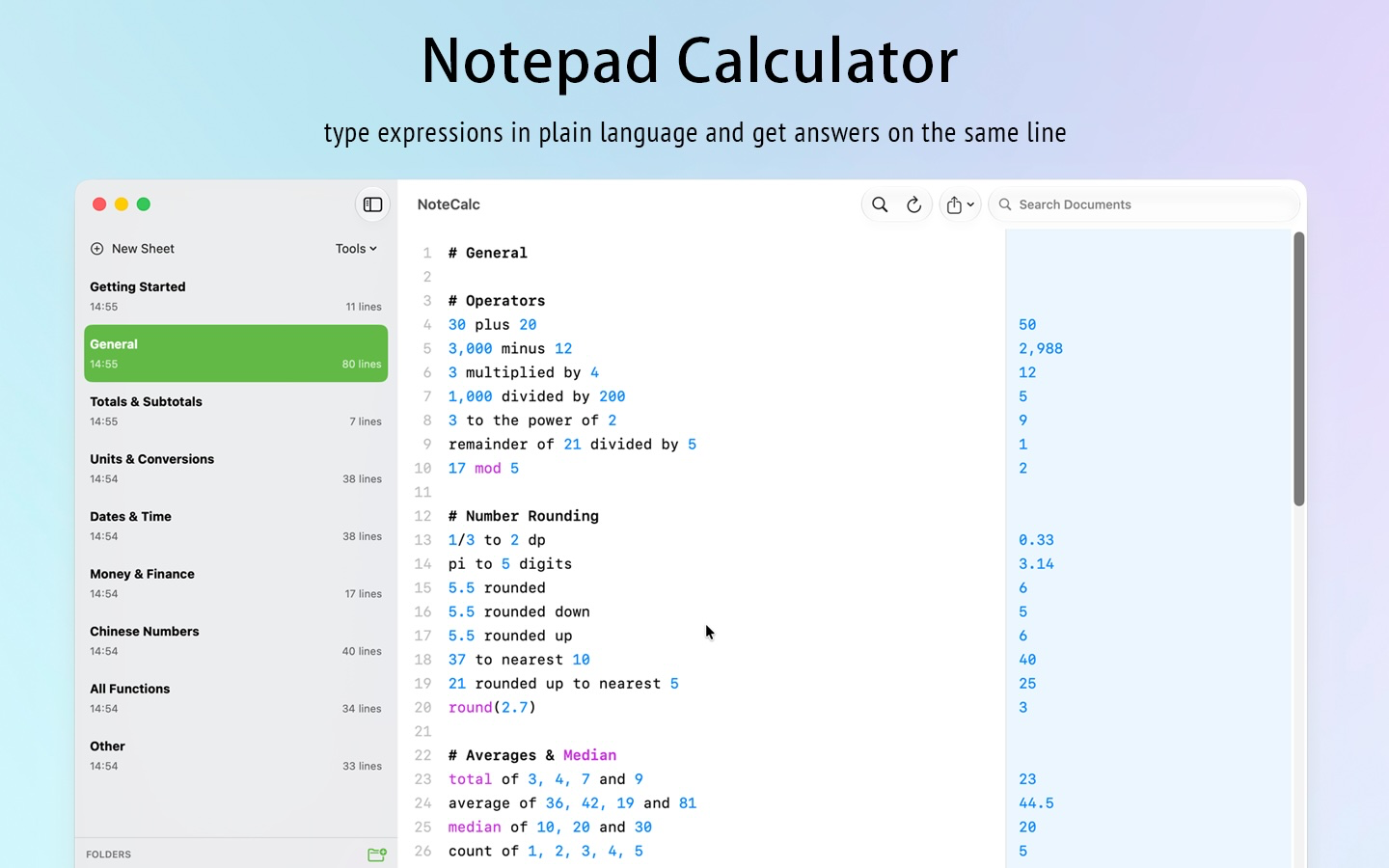 Notepad Calculator screenshot 9