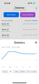 Zetamac Arithmetic Practice screenshot