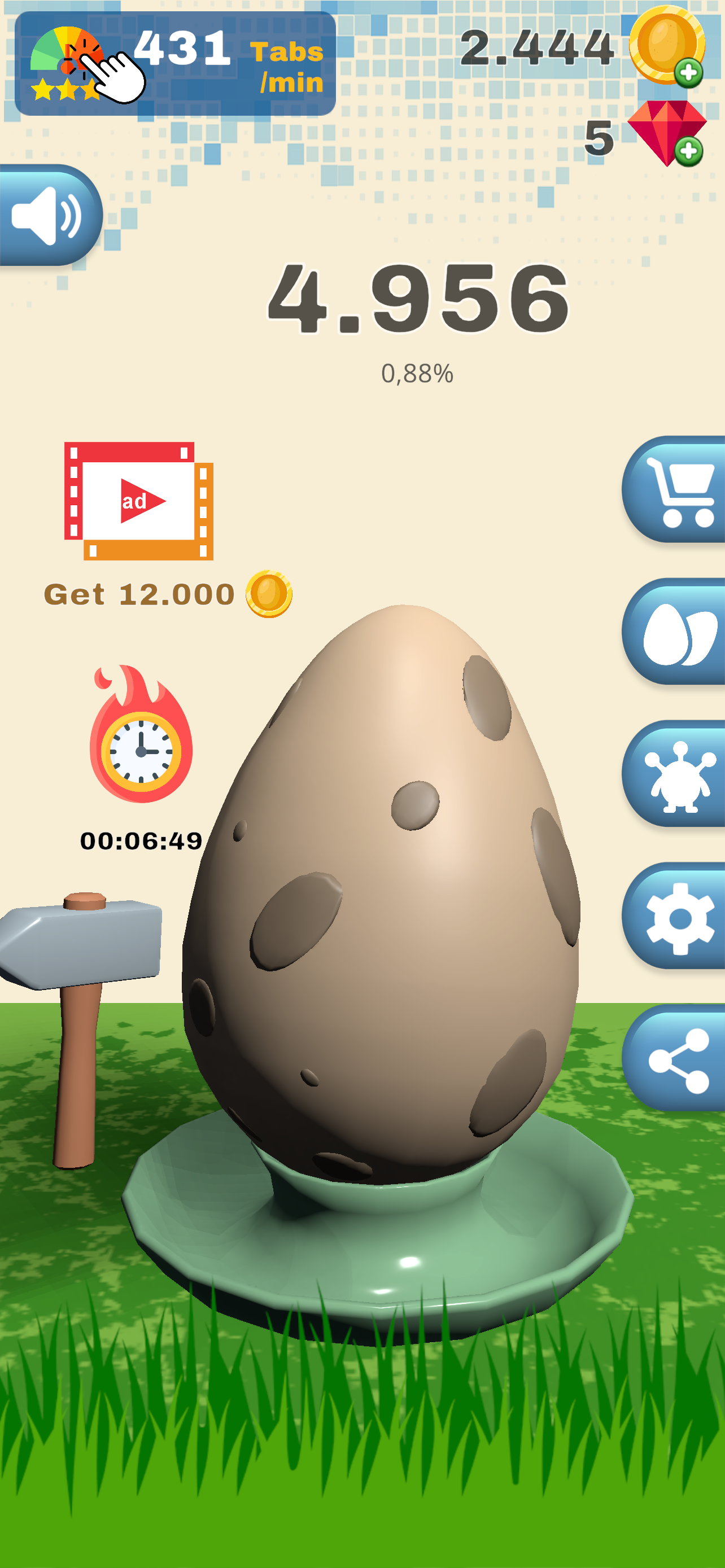 Crack Egg: Tap & Hatch Fun screenshot 4