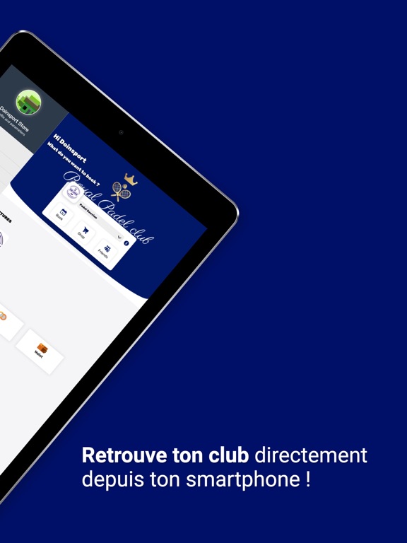 Royal Padel Club iPad screenshot
