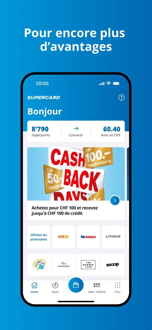 Screenshot #1 pour Supercard