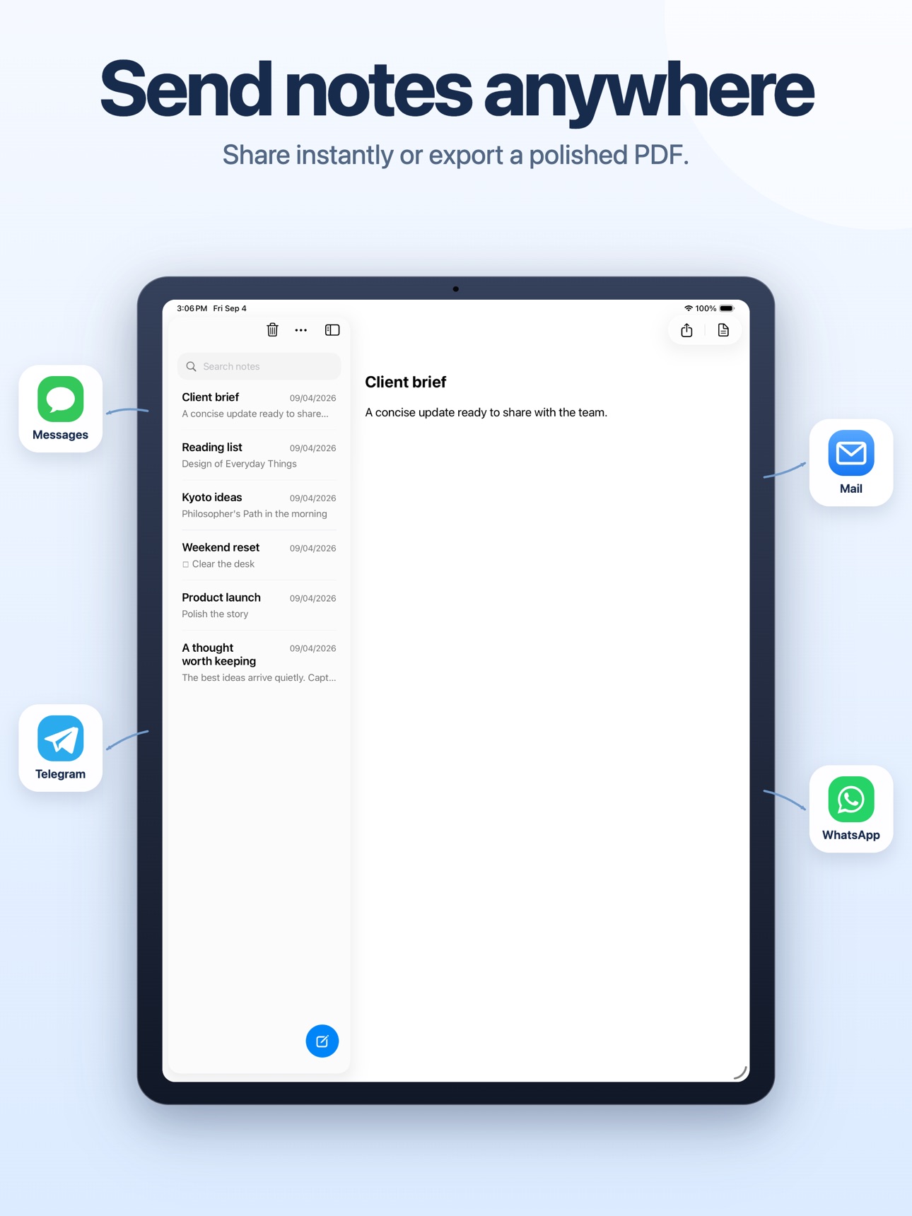 Screenshot 11 of Quiet Draft: Private Notes