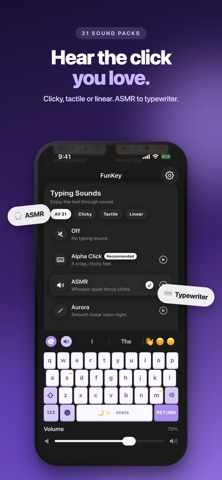 Mechanical Keyboard App－FunKey ekran görüntüsü 1