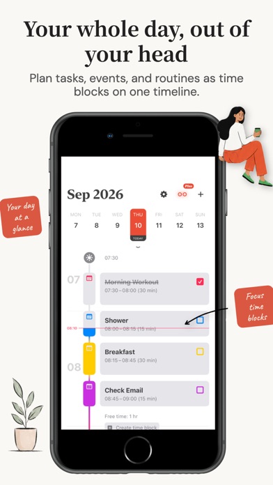 Timeblocks Planner ADHD: Align Screenshot 1 of 10