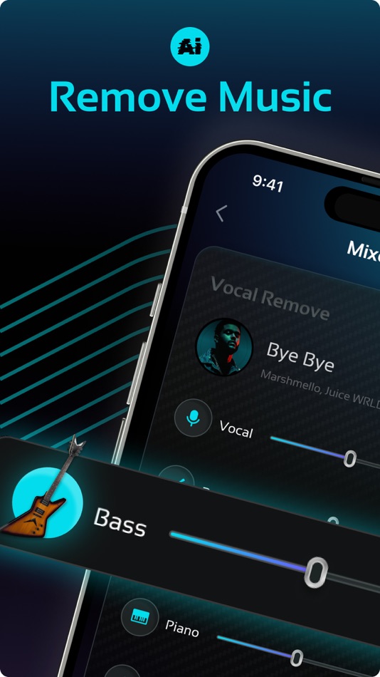 #1. AI Isolate Vocals: Song Splits (iOS) 由: 博洋 苏