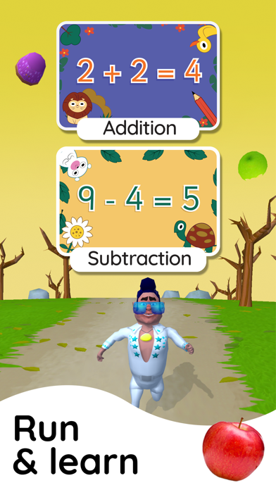 SKIDOS Run Math Games for Kids Screenshot