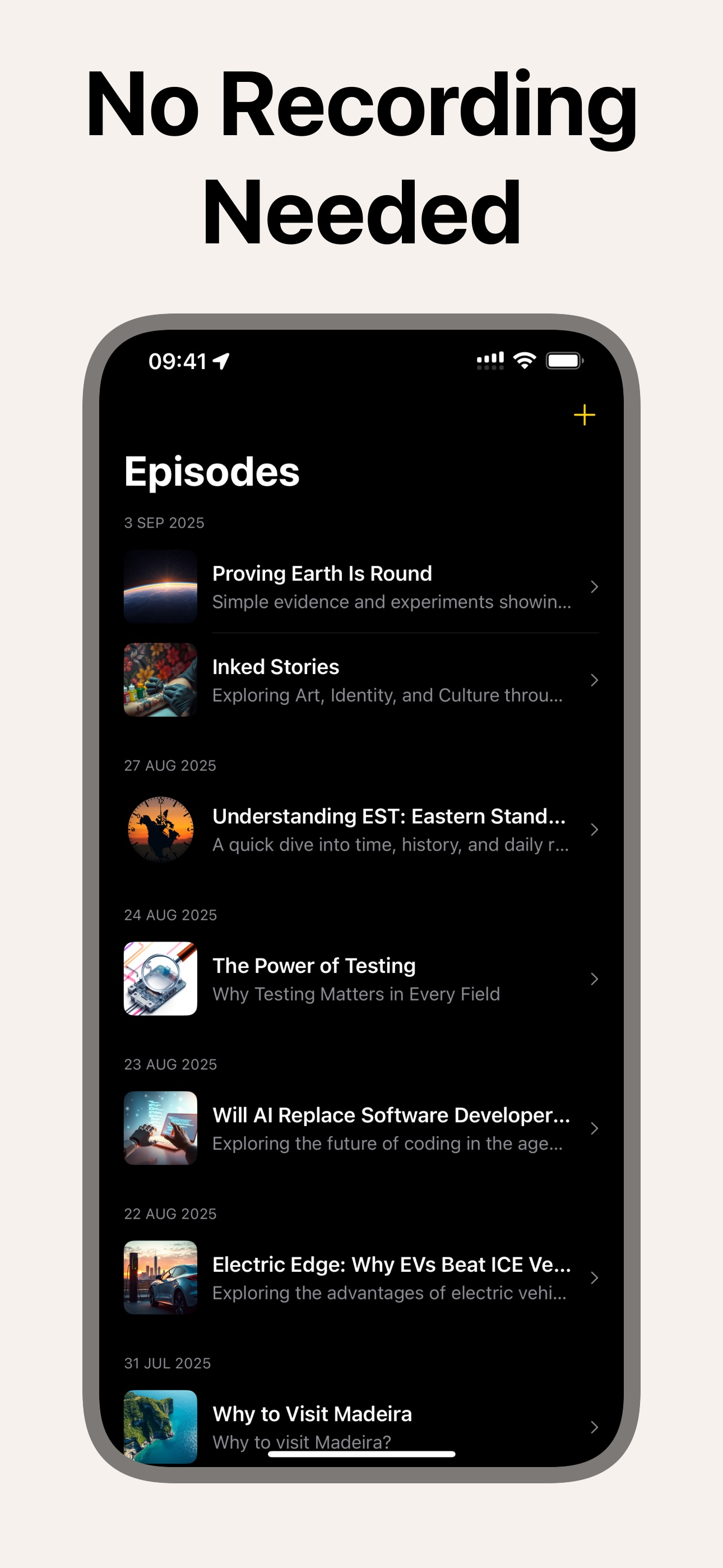 AI Podcast Maker - NoteCaster screenshot 3