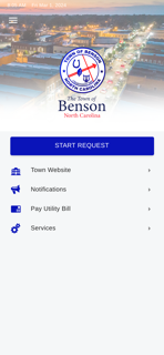Benson NC Connect screenshot 2