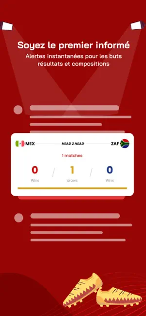 App Coupe du Monde 2026 iPhone screenshot 4