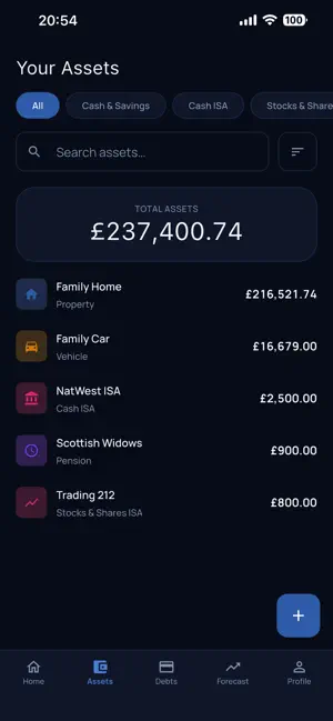Wealthly: Track Your Net Worth screenshot 3