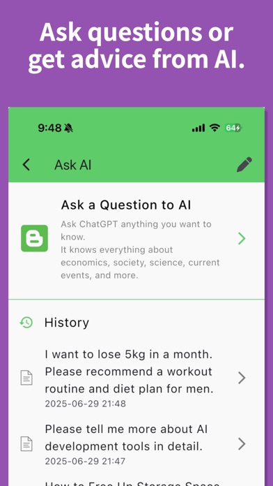 App screenshot