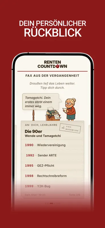 Renten Countdown by Turbo-Oma screenshot 4 of 7
