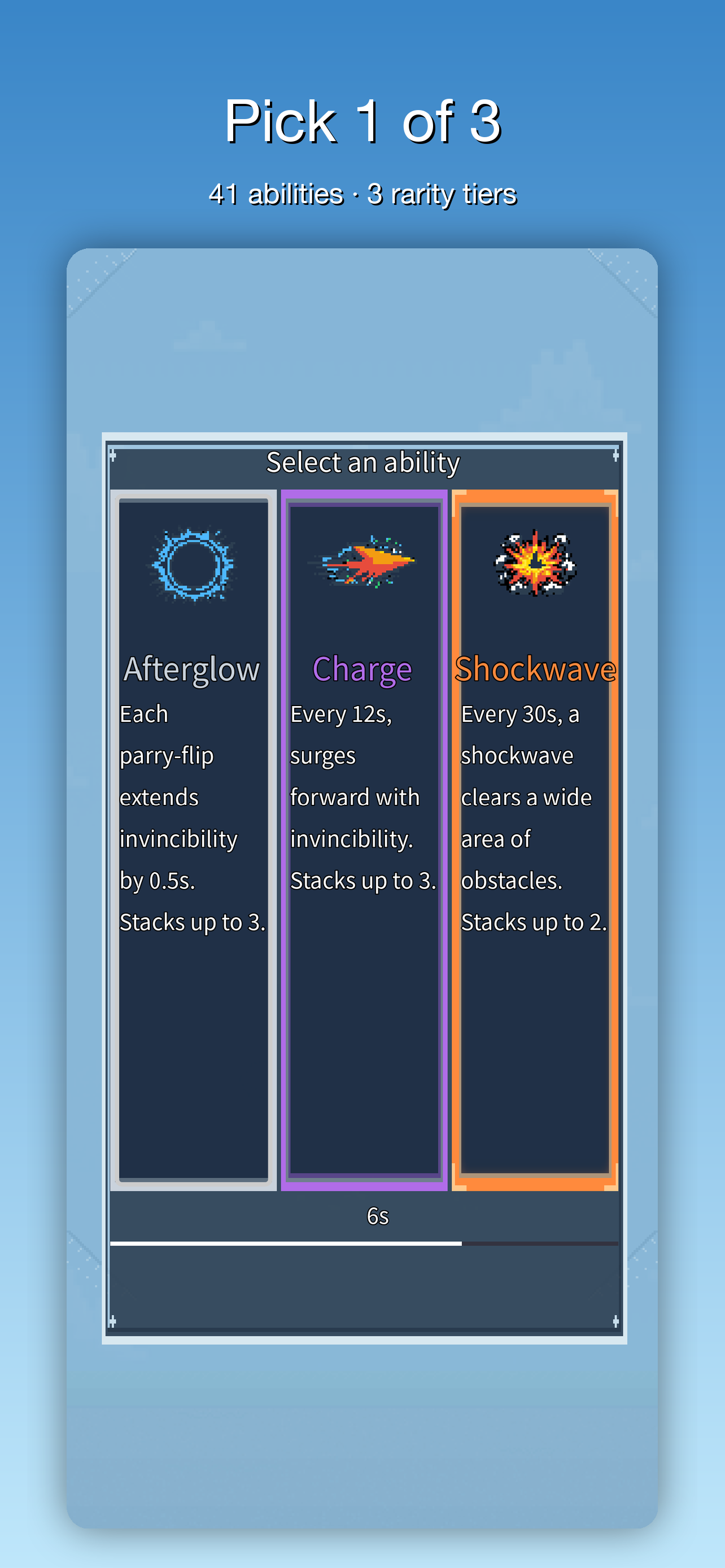 Bird Dash: Rogue Sky screenshot 3