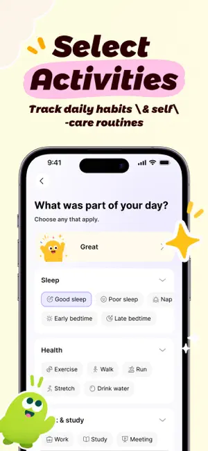 MoodFeel - Mood Tracker screenshot 3