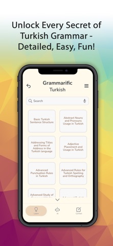 Grammarific: Turkish Grammar screenshot