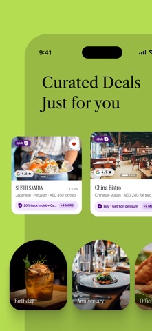 Qlub: Dining, Offers & Rewards iPhone screenshot 2
