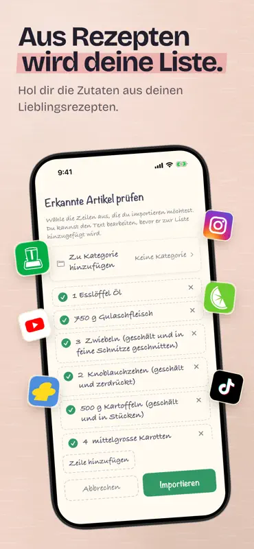 Grocery List -Teilen & einfach screenshot 4 of 5