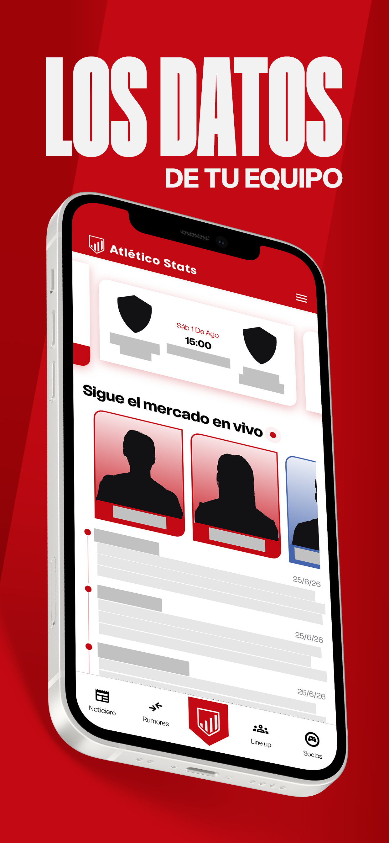 Atlético Stats screenshot 3