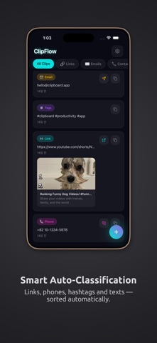 ClipFlow: Clipboard Manager Screenshot 2 of 4