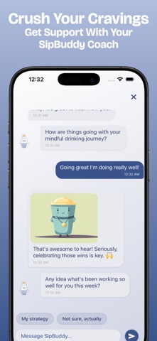SipBuddy: #1 Drink Less App iPhone screenshot