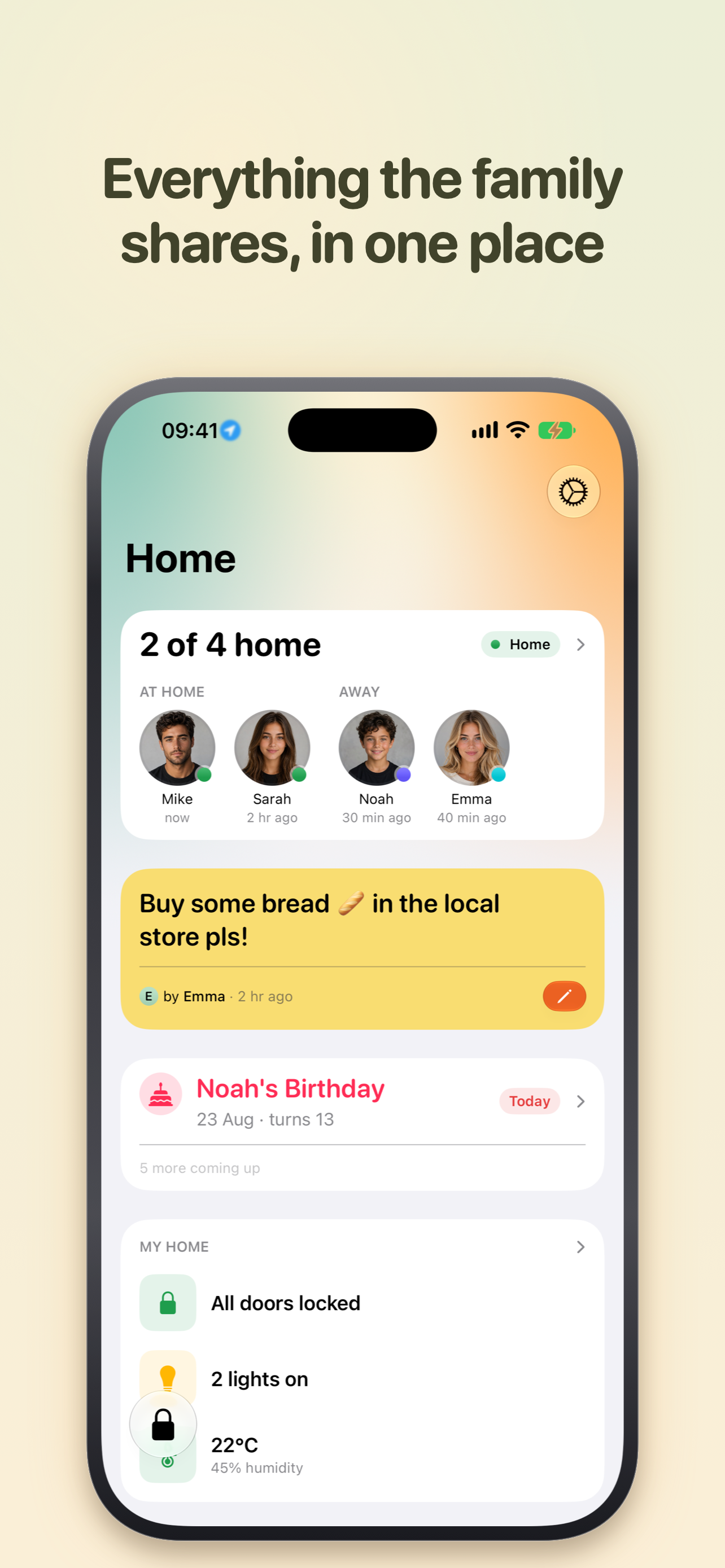 Hearthkin: Family Organizer screenshot 2