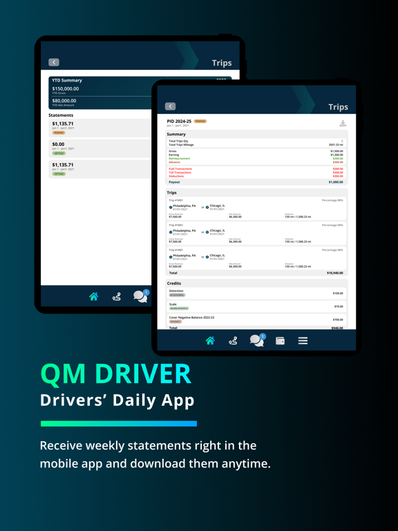 QM Driver iPad screenshot 4 - Utilities app