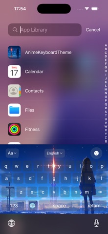 Anime Keyboard Theme & Fonts Screenshot 6 of 7