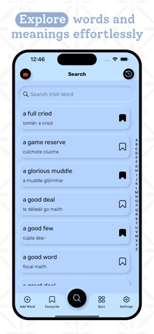 Irish | Irish Dictionary Screenshot 2 of 8