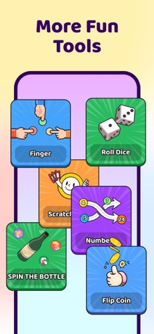Spin The Wheel: Finger Chooser iPhone screenshot 9