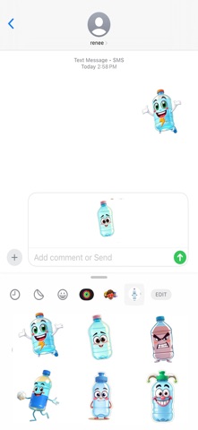 Smarty Bottle Stickers screenshot
