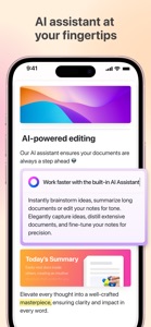 Craft: Write docs, AI editing screenshot #1 for iPhone