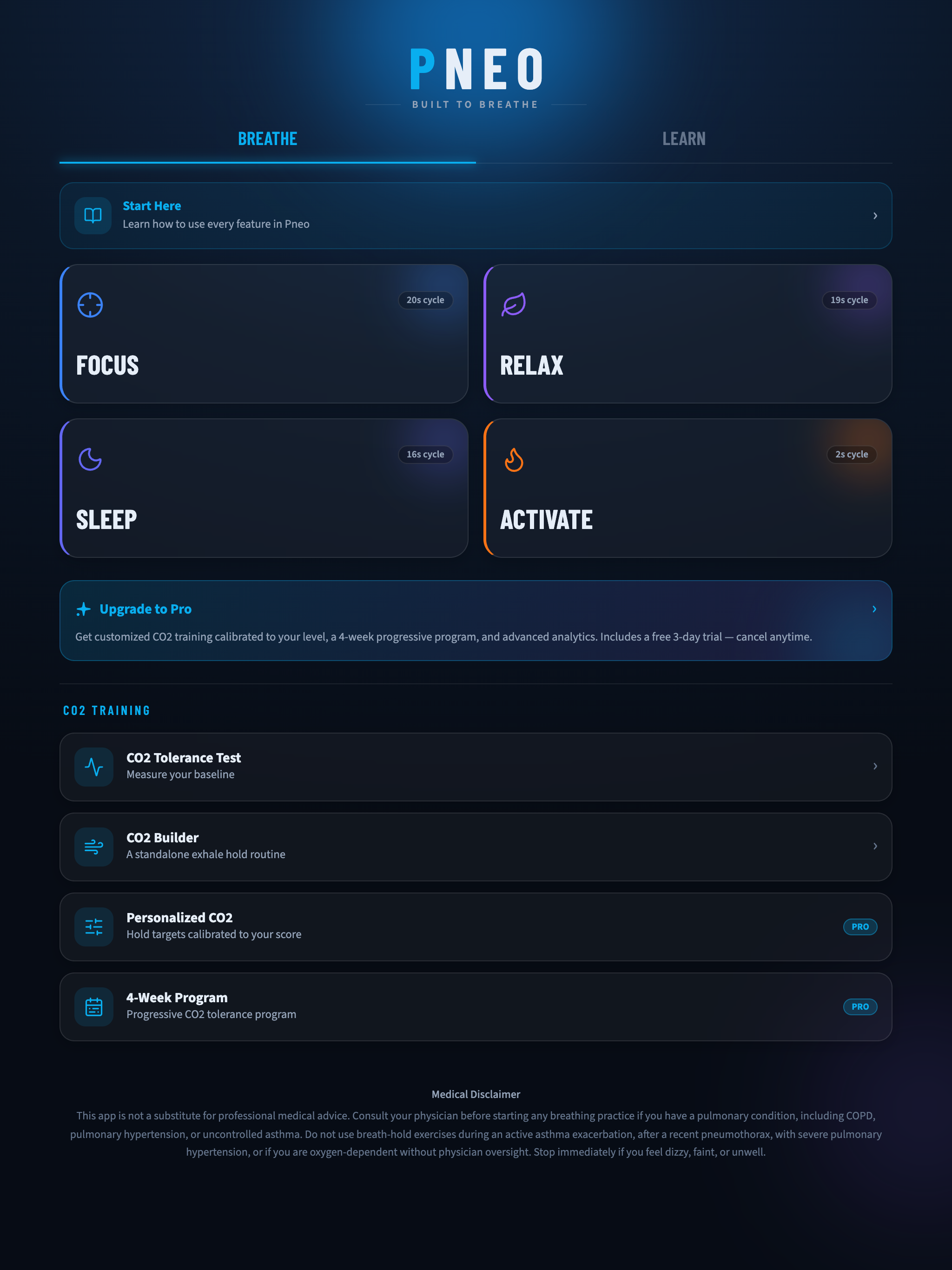 PNEO Breathe screenshot 7