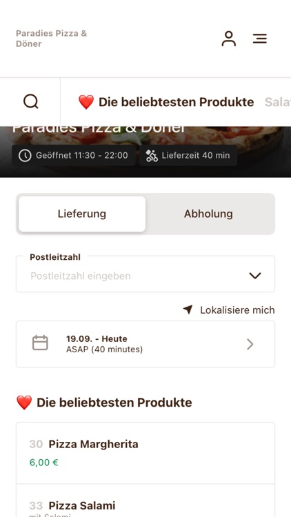 Paradies Pizza & Döner