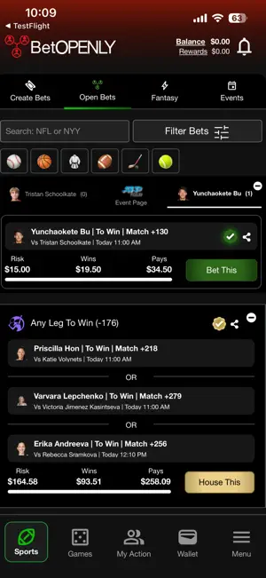 BetOPENLY screenshot 4