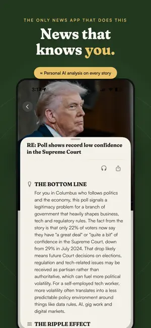 Ripple: Personalized AI News screenshot 1