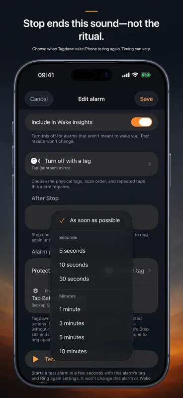 Tagdawn: NFC Alarm & Habits screenshot 5 of 10