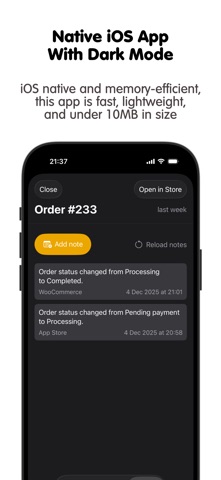Order Ping X for WooCommerce screenshot