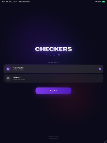 CheckersFlow