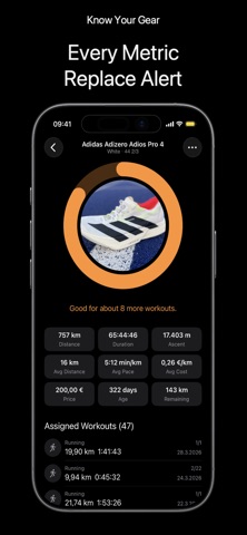 ShoeLog - Running Shoe Tracker Screenshot 2 of 7