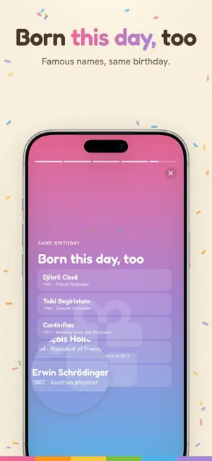 Cakes: Birthday Calendar screenshot 4