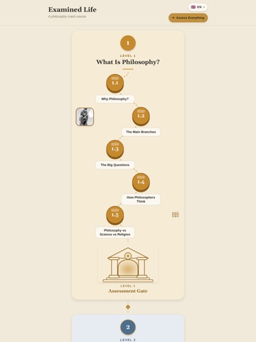 Examined Life: Philosophy iPad screenshot