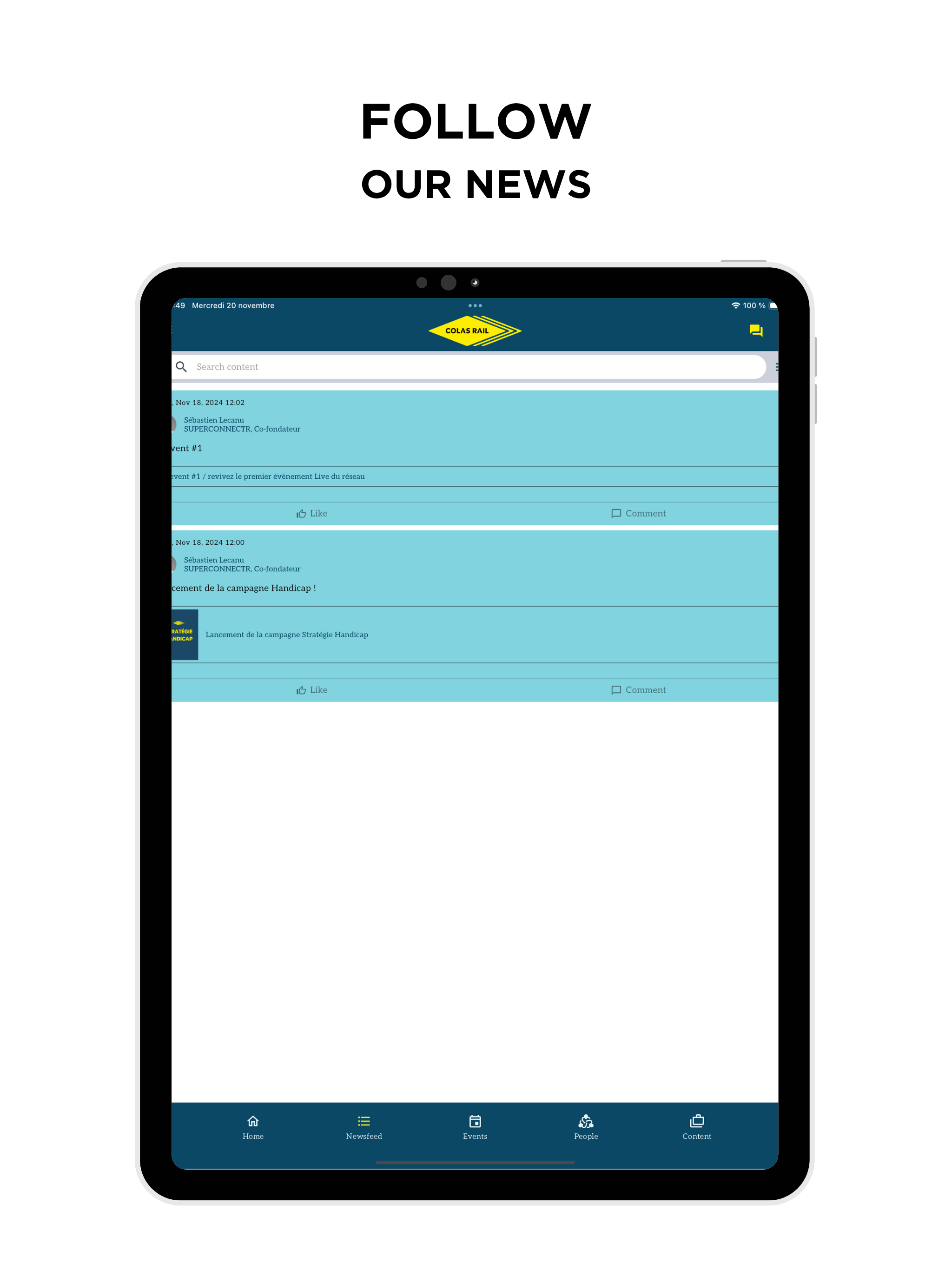 Colas Rail news screenshot 6