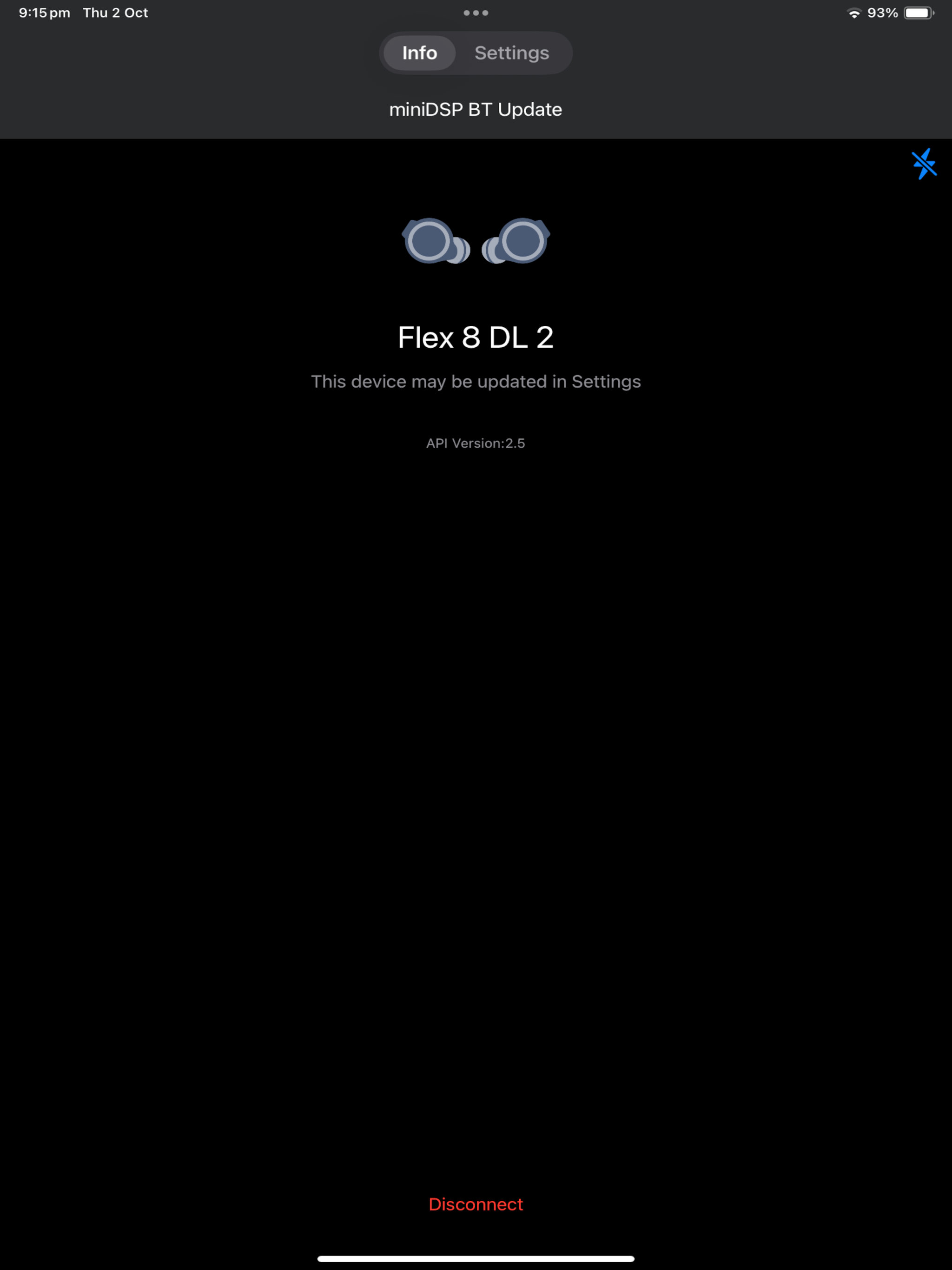 miniDSP BT Update screenshot 6