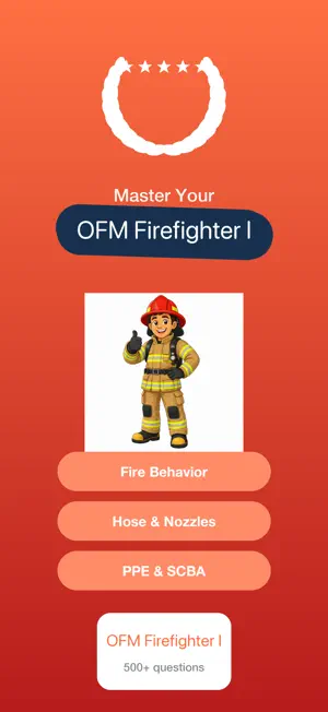 OFM Firefighter I Exam Prep screenshot 1