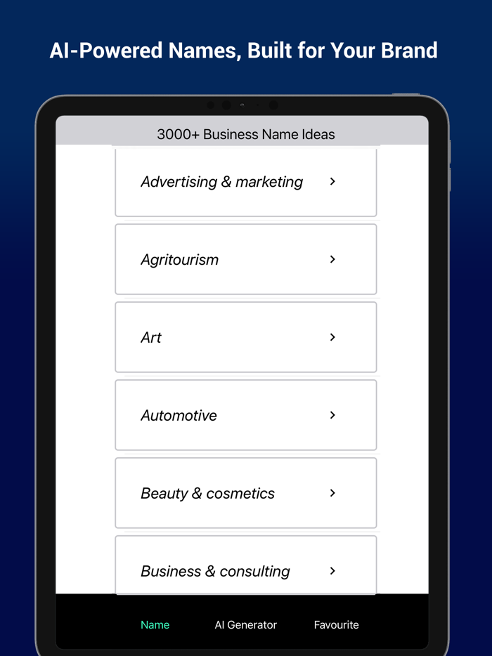 Ai İşletme Adı Oluşturucu