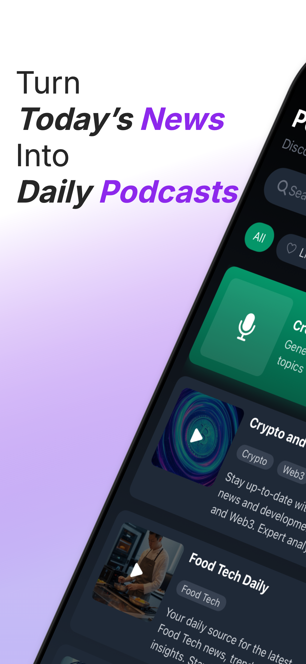 Podio: Daily Podcast Maker
