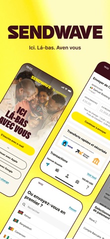 Sendwave : transferts d’argent App Store preview screenshot 7