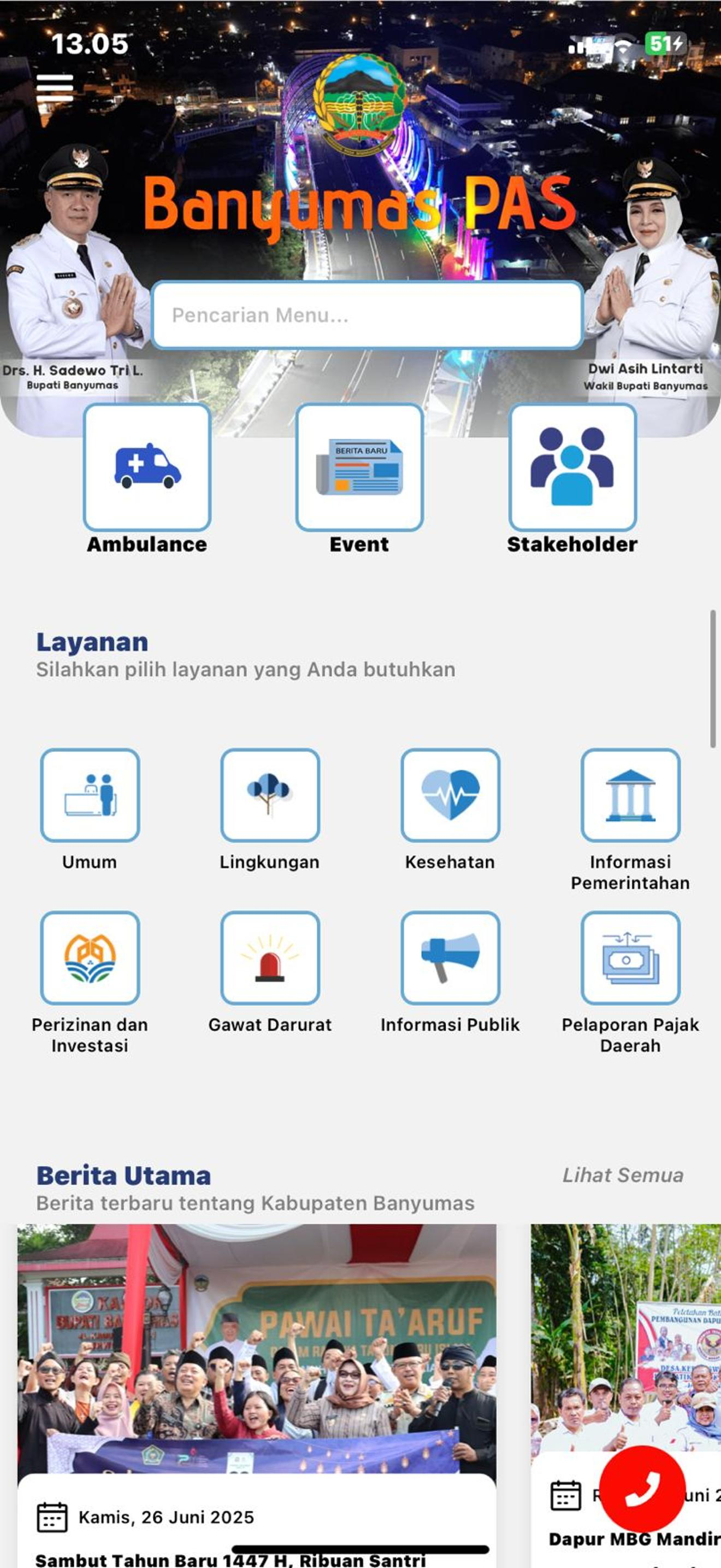 Satu Portal Banyumas PAS